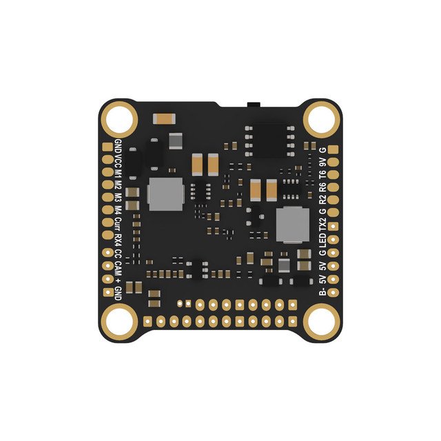F722 V4 Flight Controller STM32F722 MCU ICM-42688 Gyro 3-6S Lipo Stack Support for FPV Racing Drone Cinematic Quadcopter