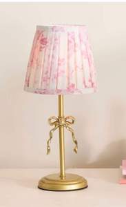 Lampe de table vintage sans fil avec base dorée romantique en forme de nœud, <span class=keywords><strong>design</strong></span> moderne, rechargeable par USB, batterie écologique, lampe d'intérieur - Product Image 2