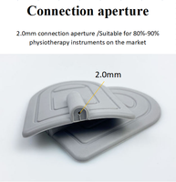 SKYFOREVER auto-adhésif 57*78mm patchs en queue de cochon électrodes de Gel tampons