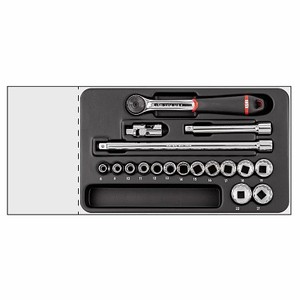 Jeu de douilles USAG Professional 519/604BA, produit de qualité emballé dans une boîte - Product Image 1