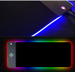 Bàn Di Chuột 800X300 Led Sạc Không Dây Da Mở Rộng Xxl Gamer Biểu Tượng Tùy Chỉnh In Chơi Game Tùy Chỉnh Bàn Di Chuột Rgb Lớn - Product Image 3