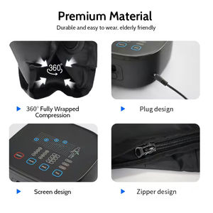 Botas de Masaje Ergonómicas de Alta Calidad para Piernas - Compresión Suave, Modos Ajustables, Opciones Personalizadas para Recuperación Diaria Post-Actividad - Product Image 4