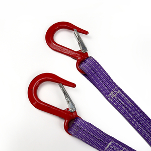 Correa de trinquete de poliéster de <span class=keywords><strong>4</strong></span> <span class=keywords><strong>pulgadas</strong></span> con extremo de cadena <span class=keywords><strong>Eslinga</strong></span> de correa redonda combinada de <span class=keywords><strong>4</strong></span> Patas <span class=keywords><strong>Eslinga</strong></span> de garantía de 1 año - Product Image 2