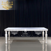 Salle de mariage MDF centre de luxe table blanche restaurant