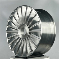 Jantes LK Flow Formed 20x9.0 5x120 pour Range Rover, noir satiné, légères, tout-terrain, concaves profondes, pièces détachées