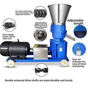 Neue Schwerlast-Mobile Elektrische Futterpelletmühle Anhängbare Granuliermaschine für Großbetriebe - Product Image 2