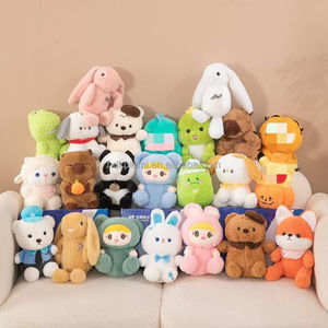 Fabrik 7 10 15 20 30cm Kranma chine Mini Plüsch tier Verkaufs automat Puppen klauen maschine Plüsch Kuscheltier Spielzeug mit Schlüssel anhänger - Product Image 4