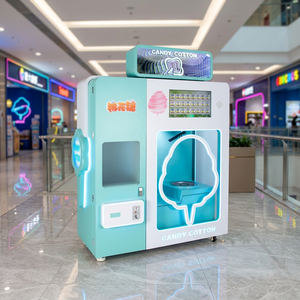 Máquina de Algodón de Azúcar Operada con Monedas, Máquina Recreativa de Metal para Redención, Equipo Comercial de Entretenimiento para Centros de Diversión Familiar - Product Image 5
