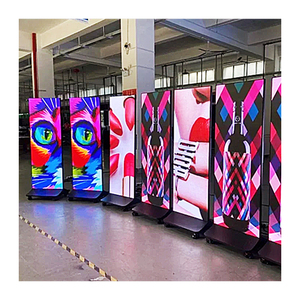 Totem Tragbarer TV Smart AD Wand P2.5 P3 P4 Indoor Digitaler Faltbarer Bodenständer Werbe-LED-Poster-Display Outdoor-Bildschirm - Product Image 3