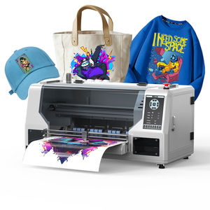 Factory Price 13" DTF Printer A3 I1600 2Pcs Head T Shirts Hoodies Caps Printer Machine Impresora Dtf Printer 3-Year Warranty - Product Image 1