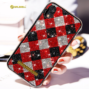 Nuovi Prodotti 2019: Cover <span class=keywords><strong>per</strong></span> iPhone XS MAX con Design Unico 'Shock Eyes' <span class=keywords><strong>per</strong></span> Donna e Ragazza, Motivo a Griglia - Product Image 4