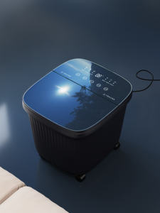 Bañera de pies con calefacción multifunción NINGDECRIUS, relajación eléctrica, masaje calentado y con rodillo para el baño de pies de máxima comodidad - Product Image 4