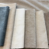 Rouleau de tissu de canapé en velours chenille doux au toucher, 140 cm, 300-450 GSM, couleur personnalisable, pour rideaux, chaises, ameublement