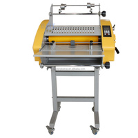 Machine à plastifier à chaud/froid BC-3866 avec alimentation et découpe automatiques pour photos, documents, usage bureautique et commercial
