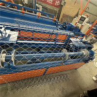 Machine de fabrication de clôtures à mailles losangées entièrement automatique SHUOEN, facile à utiliser, haute capacité pour cages