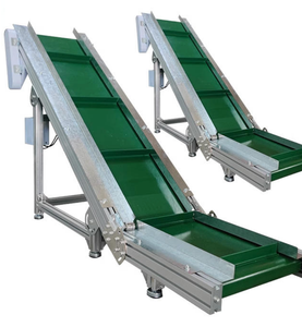 Mobiele verstelbare PU-schotbandtransportband - Hellende meerbaans transportband voor het sorteren van kleine onderdelen & hellende materiaaltransport - Product Image 6