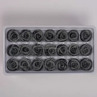 Têtes de roses éternelles faites main DIY 2-3cm, longue durée (3-5 ans), pour décoration de mariage et de remise de diplôme, coffret cadeau Fête des Mères et Saint-Valentin