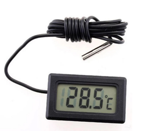 Mini Termómetro Integrado Interior/Exterior con Pantalla Digital Electrónica y Sensor de Temperatura - Product Image 1