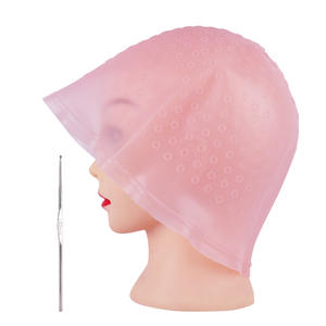 <span class=keywords><strong>Bonnet</strong></span> professionnel de mise en valeur des cheveux, accessoire de coiffure en Silicone réutilisable <span class=keywords><strong>pour</strong></span> Salon, teinture, coloration, outils de décongélation - Product Image 6