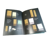 Catalogue de magazines de taille a5 personnalisé en usine professionnelle, impression de livret