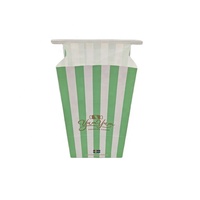 Pochette carrée en papier blanc imprimée sur mesure, qualité alimentaire, pour emballage de bonbons, cadeaux de fête, friandises, pâtisseries