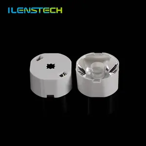 Ilenstech Lensa Optik Led 6 Derajat, Lensa Led Sinar Sempit dengan Pita Berperekat/Lensa Led 23Mm untuk Pasar India