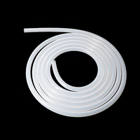 Tuyau flexible en caoutchouc silicone 4*7mm, dureté 40 degrés, pour transfert d'eau et d'air par pompe – Approvisionnement direct usine