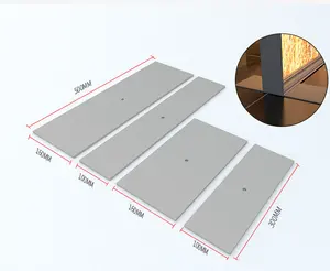 500MM 10MM 12MM 16MM Base Panel Supporting Feet Aluminum Plate For LED Light Box Display Banner