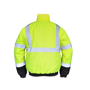Vêtements <span class=keywords><strong>de</strong></span> <span class=keywords><strong>travail</strong></span> d'avertissement bon marché EN2047 vestes <span class=keywords><strong>de</strong></span> bombardier <span class=keywords><strong>de</strong></span> sécurité réfléchissantes uniformes - Product Image 2