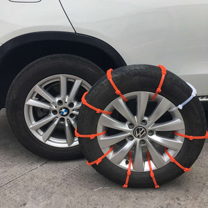 Chaînes à neige Bk Beikun pour pneus de moins de 315 mm, en PA66 renforcé, installation rapide, attaches de secours - Product Image 4