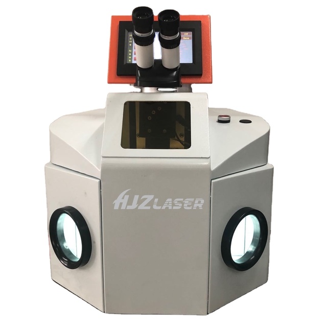 Desktop Small Portable Jewelry Laser Micro Spot Welding Machine for Gold Silver Metal Ring Necklace Bangle Chain Welding