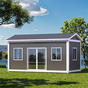 בית מכולה מתקפל לייצוא חוצה גבולות, הרכבה מהירה, מבנה פלדה נייד זמני, בית חדר שינה ממתכת - Product Image 1