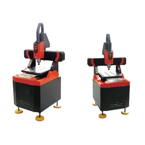 4040 6060 6090 1212 CNC Router 3D 4 trục máy khắc với trục quay 2.2kw nước trục chính