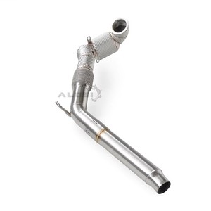 Ventes chaudes : Downpipe d'échappement pour SEAT <span class=keywords><strong>LEON</strong></span> <span class=keywords><strong>CUPRA</strong></span> 2.0T 2015-2019 en acier inoxydable haute performance avec bouclier thermique - Product Image 5