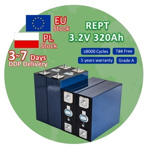 Stock PL DDP sans taxes REPT 3.2V 320Ah Batterie solaire Lifepo4 Cellules prismatiques à haute densité énergétique pour ESS AKKU avec plus de 8000 cycles - Product Image 1