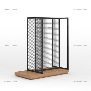 Soporte de exhibición Estante nuevo de alta calidad Estante de hierro de madera Aceptamos luz personalizada - Product Image 4