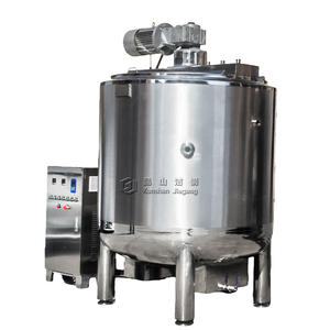 Tanque de Fusión de Grado Alimenticio con Chaqueta y Aislamiento para Productos Viscosos, Tanque de Mezcla Sanitario con Agitación Lenta - Product Image 1