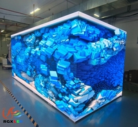 Pantalla Led de mesa de DJ Livehouse 1,92*0,96*0,8 m impermeable 3 lados cabina de DJ pantalla Led Panel de mesa de DJ para interior y exterior