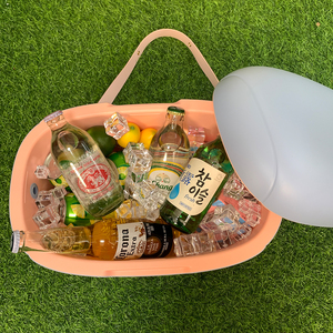 6QT/12QT/20QT Waterproof <b>Cooler</b> <b>Box</b> Multifunctional Fresh-keeping Long-distance Transport <b>Ice</b> Chest <b>Box</b> with Brick - Product Image 6