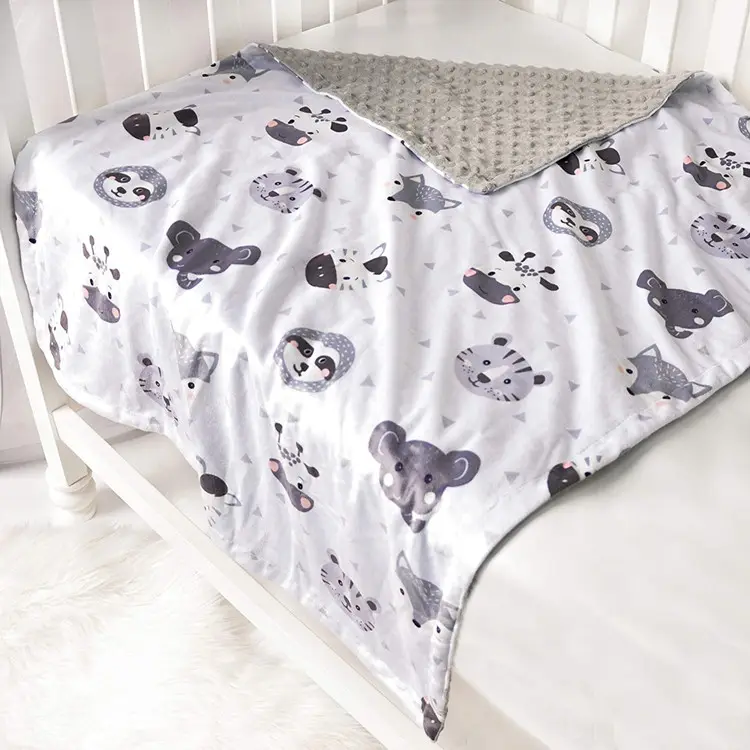 baby lovey blanket Safari Animals Blanket security blanket baby comfort