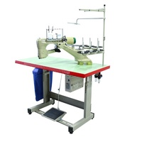 YS-FW840-AT machine à coudre à six fils à quatre aiguilles pour ordinateur à bras incurvé