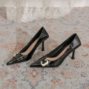 Zapatos de Tacón Alto para Mujer, Tacones Gruesos y Stilettos para Fiestas, Bodas, Oficina, Eventos Nocturnos y Ocasiones Especiales - Product Image 1