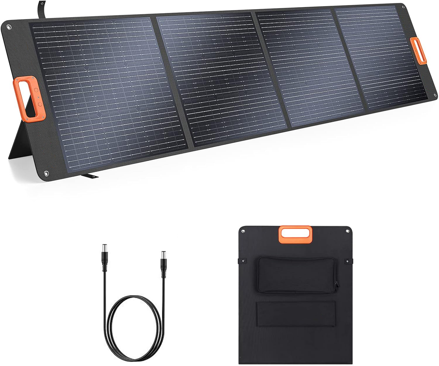 Off-Grid Survival <strong>200W</strong> <strong>Foldable</strong> <strong>Solar</strong> <strong>Panels</strong> Portable Monocrystalline IP65 Waterproof 23% Efficiency Emergency Power Supply
