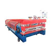 Machine de formage à froid pour tuiles en acier coloré pour murs et toitures - Offre Spéciale