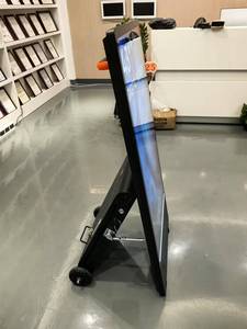 43 55 بوصة مخصصة المحمولة المحمولة في الهواء الطلق عرض المنقولة الروبوت الإشارات الرقمية الطوطم - Product Image 3