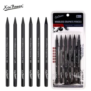 Xin Bowen art crayon à croquis 6 emballé graphite carbone peinture stylo graphite crayon ensemble pour croquis et peinture