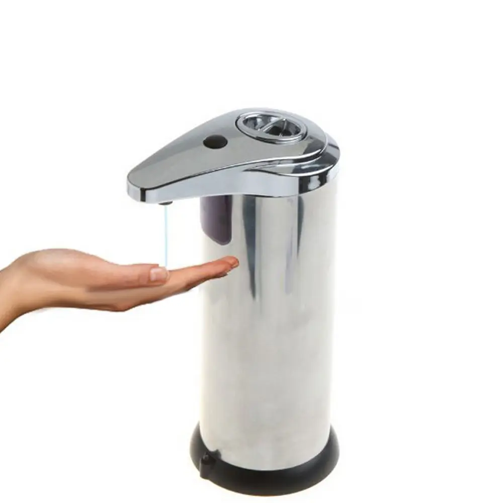 स्टेनलेस स्टील हाथ नि: शुल्क स्वचालित आईआर सेंसर Touchless साबुन तरल निकालने की मशीन