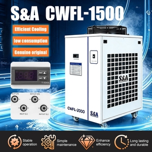Refrigeratore ad acqua laser S&A Teyu CWFL <span class=keywords><strong>2000</strong></span> da 2000W per macchine da taglio laser metalli con controllo preciso della temperatura - Fornitura Rivenditore DETON - Product Image 4
