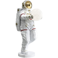 Figurine d'astronaute grandeur nature/Statue de spaceman en résine/Sculpture d'astronaute en fibre de verre pour décor de salon