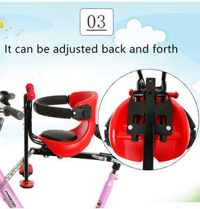 Asiento Delantero de Acero Resistente para Bebés en Bicicleta, Asiento de Motocicleta para Niños - Product Image 3